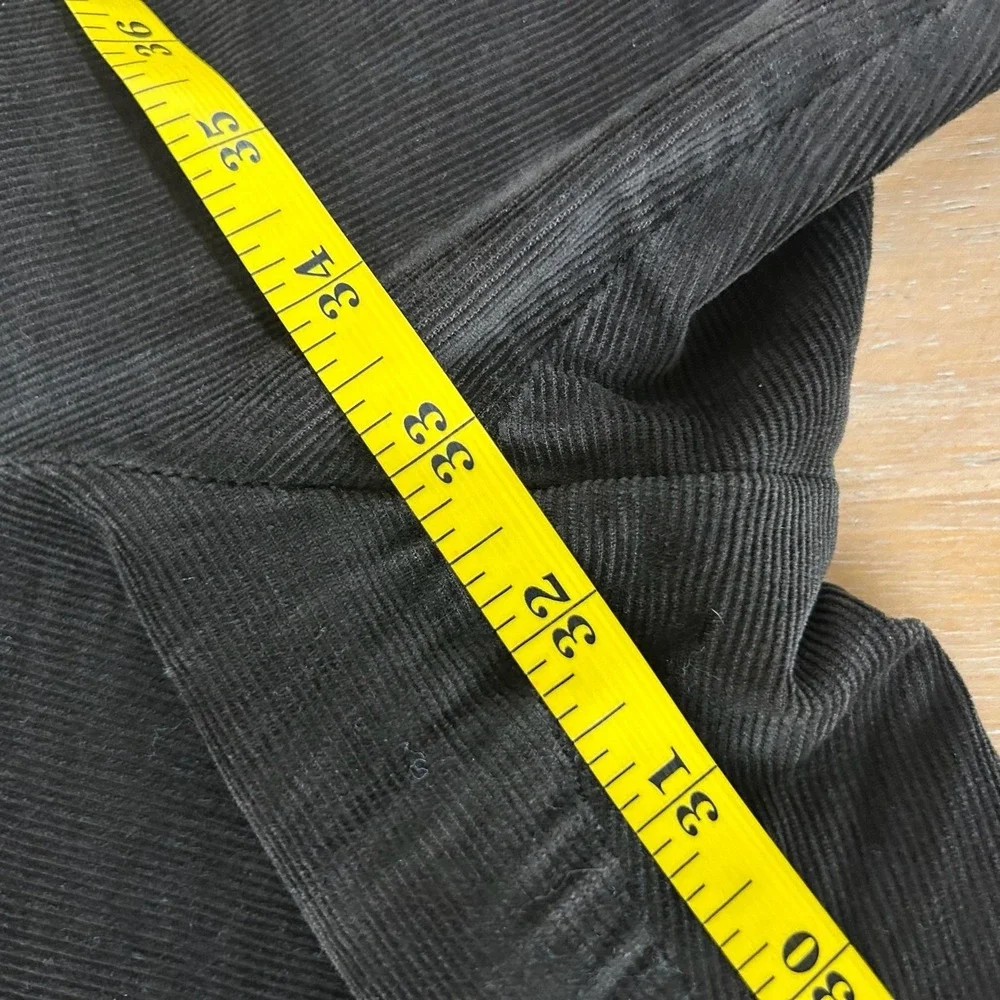 HUGO BOSS Mens Brown Corduroy Straight Leg Dress Pants Size 34x32 Classic Soft‎